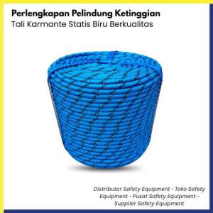 Tali Karmantel Statis Biru