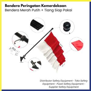 Bendera Merah Putih+Tiang