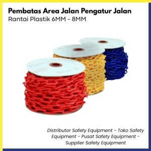 Pembatas Rantai Plastik