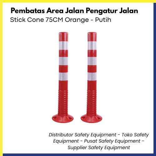 Stick Cone Putih Orange
