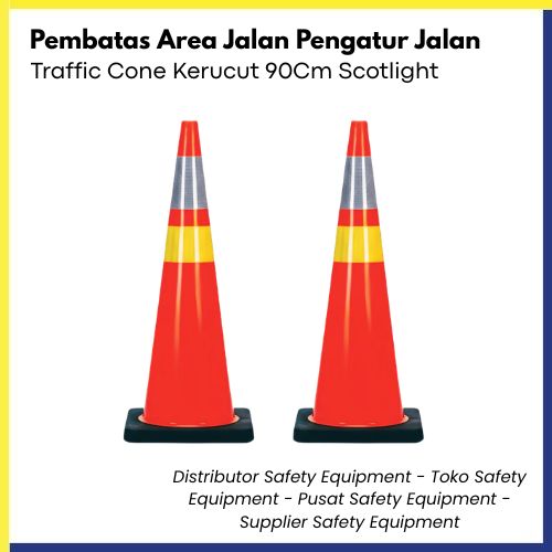 Traffic Cone Kerucut 90Cm